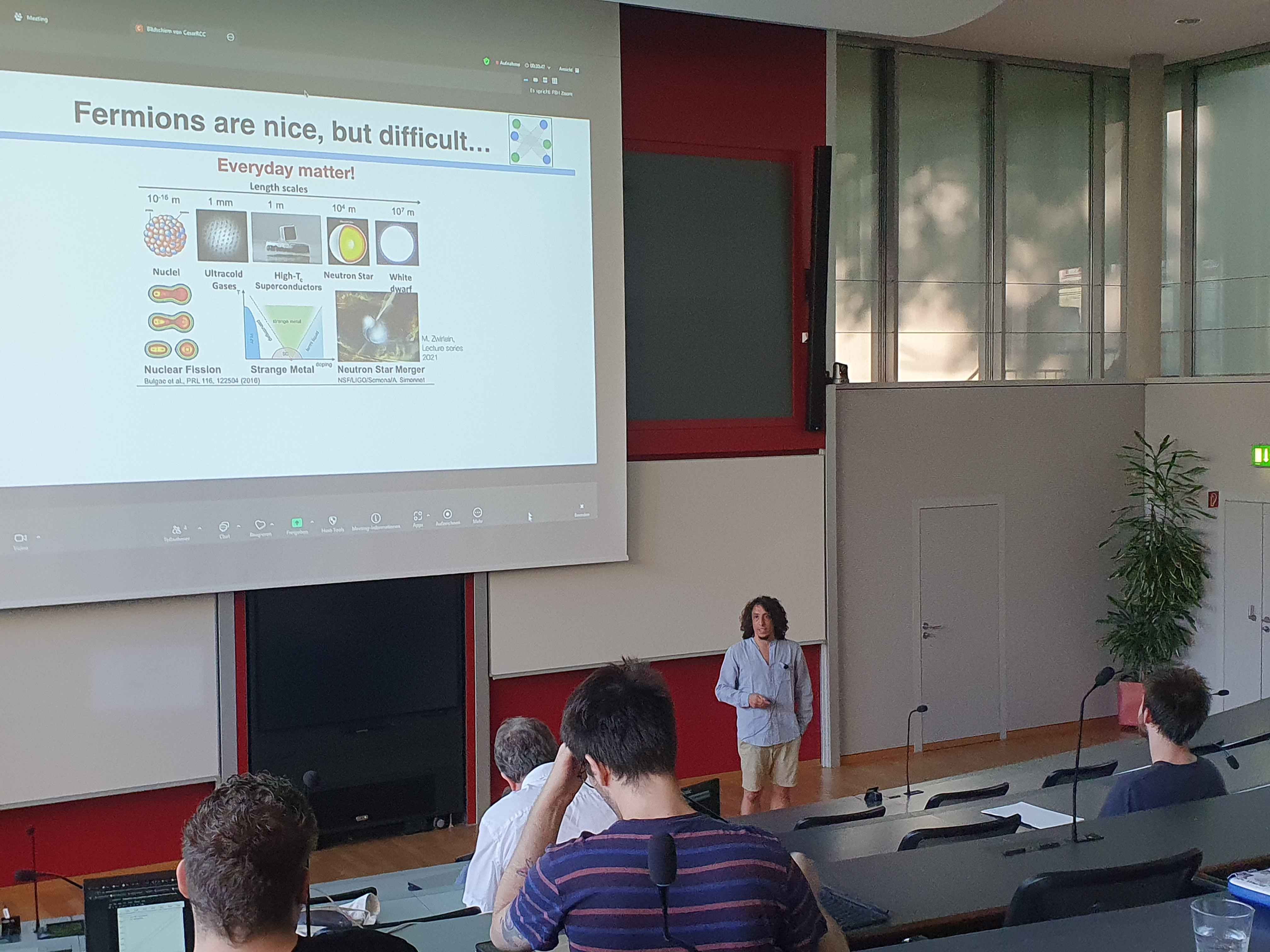 Lecture at the Bad Honnef Physics School